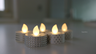 IKEAのLEDティーライトを簡単リメイク